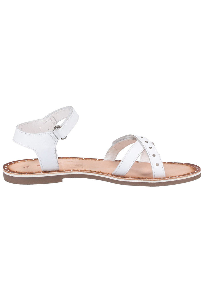 Kickers Sandalen Leder Weiß - surf4shoes