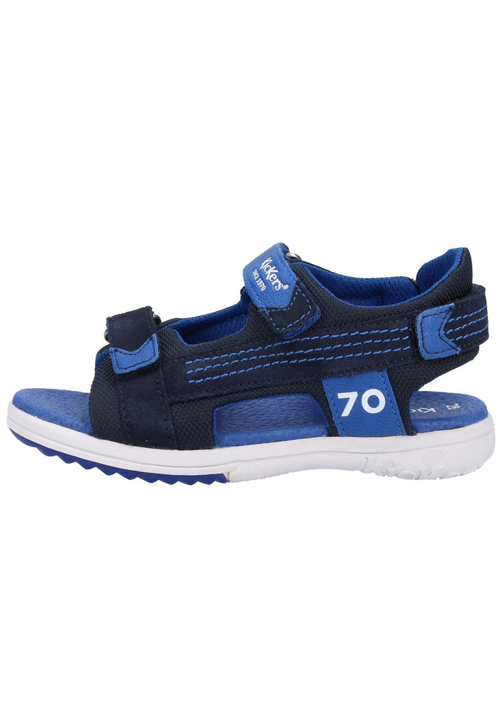 Kickers Sandalen Leder Marine - surf4shoes