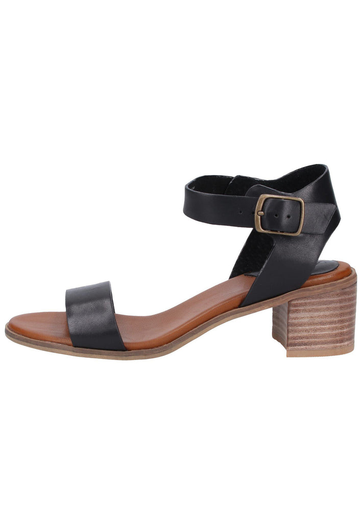 Kickers Sandalen Leder Schwarz - surf4shoes