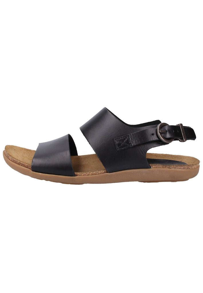 Kickers Sandalen Leder Schwarz - surf4shoes