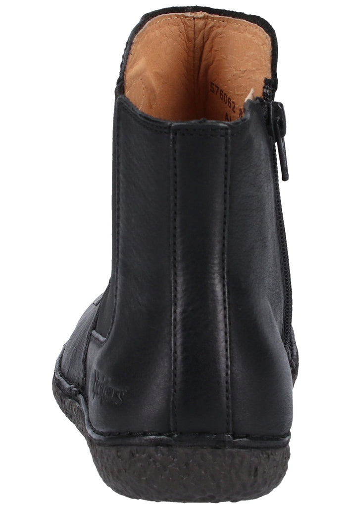 Kickers Stiefelette Leder Schwarz - surf4shoes