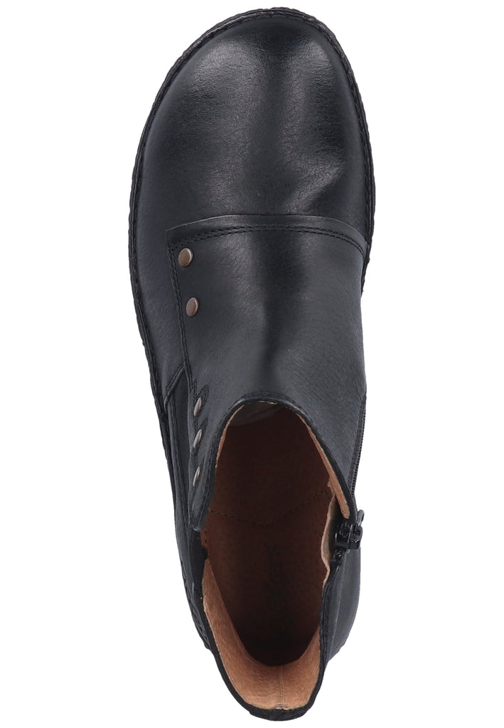 Kickers Stiefelette Leder Schwarz - surf4shoes