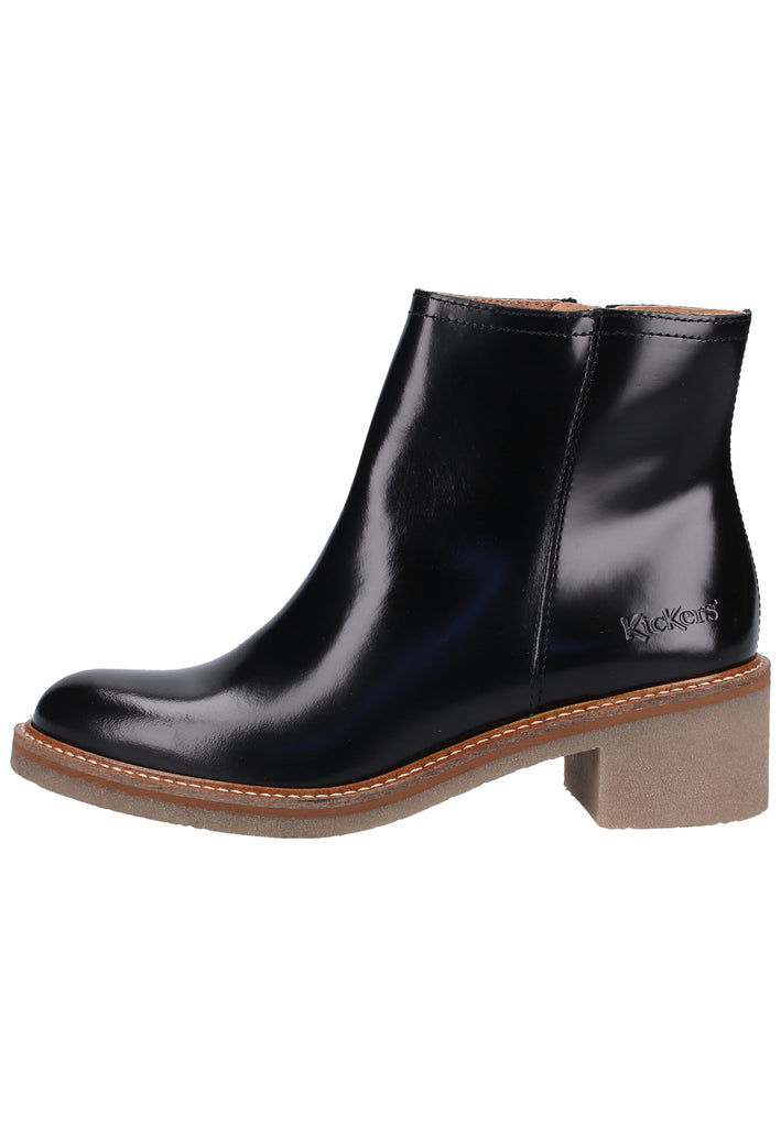 Kickers Stiefelette Leder Schwarz - surf4shoes