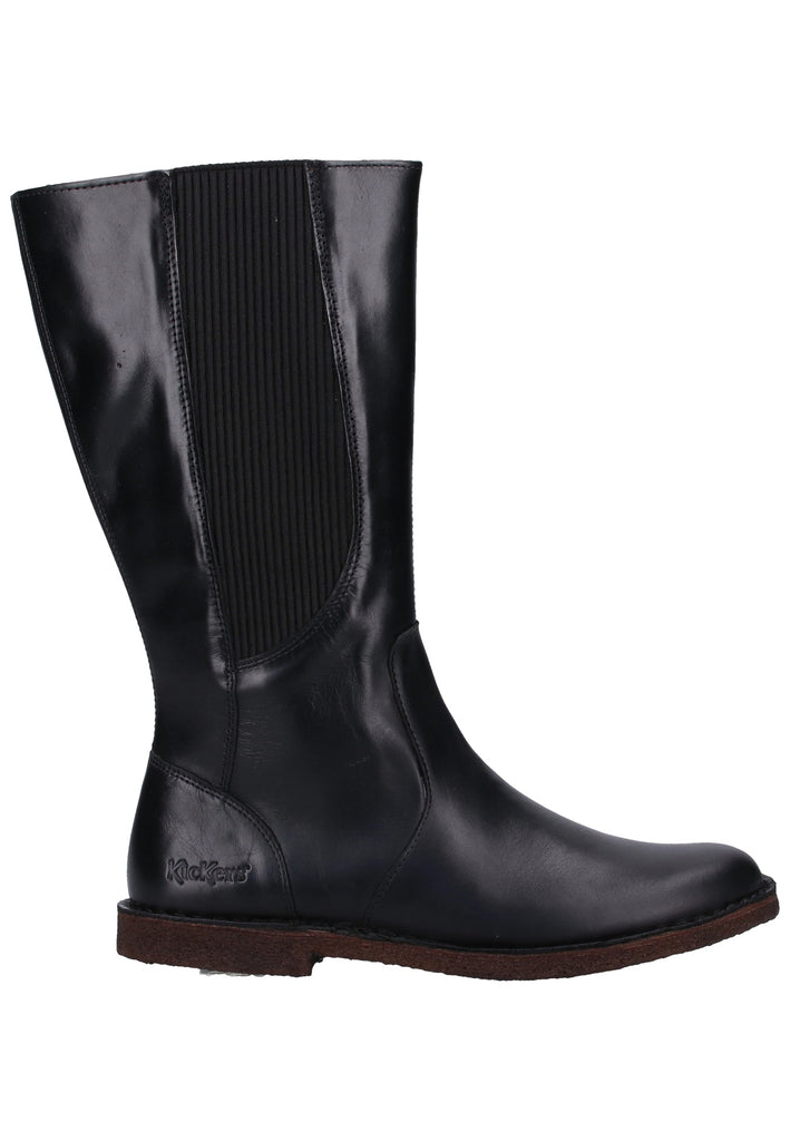 Kickers Stiefel Leder Schwarz - surf4shoes