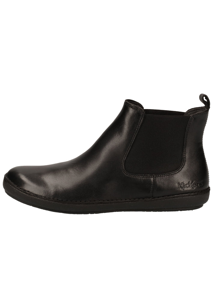 Kickers Stiefelette Leder Schwarz - surf4shoes