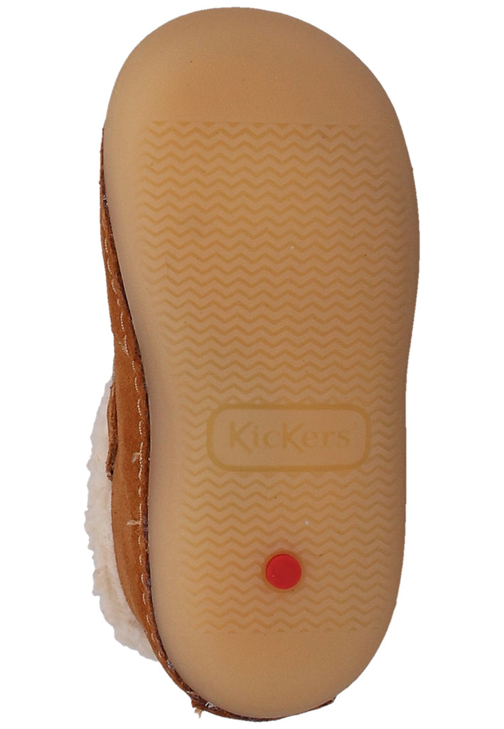 Kickers Halbschuhe Leder Braun Warmfutter - surf4shoes