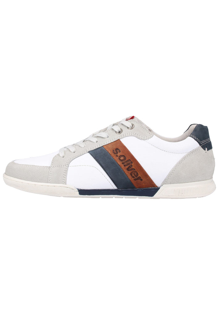 s.Oliver Sneaker Leder Weiß - surf4shoes