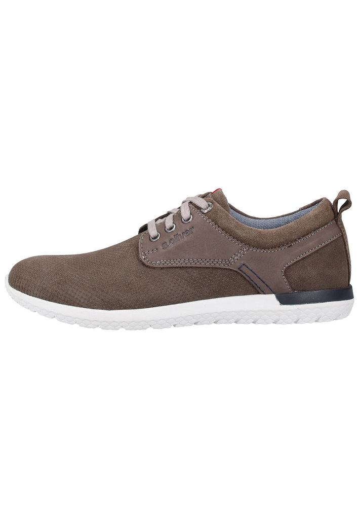 s.Oliver Sneaker Leder Oliv - surf4shoes