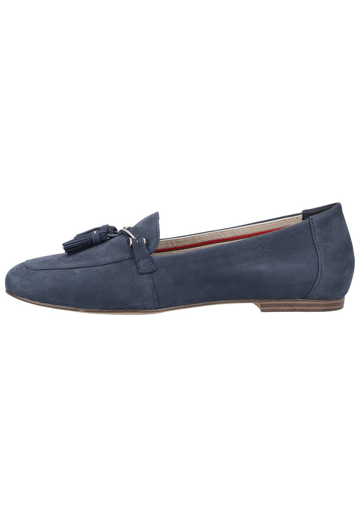 s.Oliver Slipper Leder Navy - surf4shoes