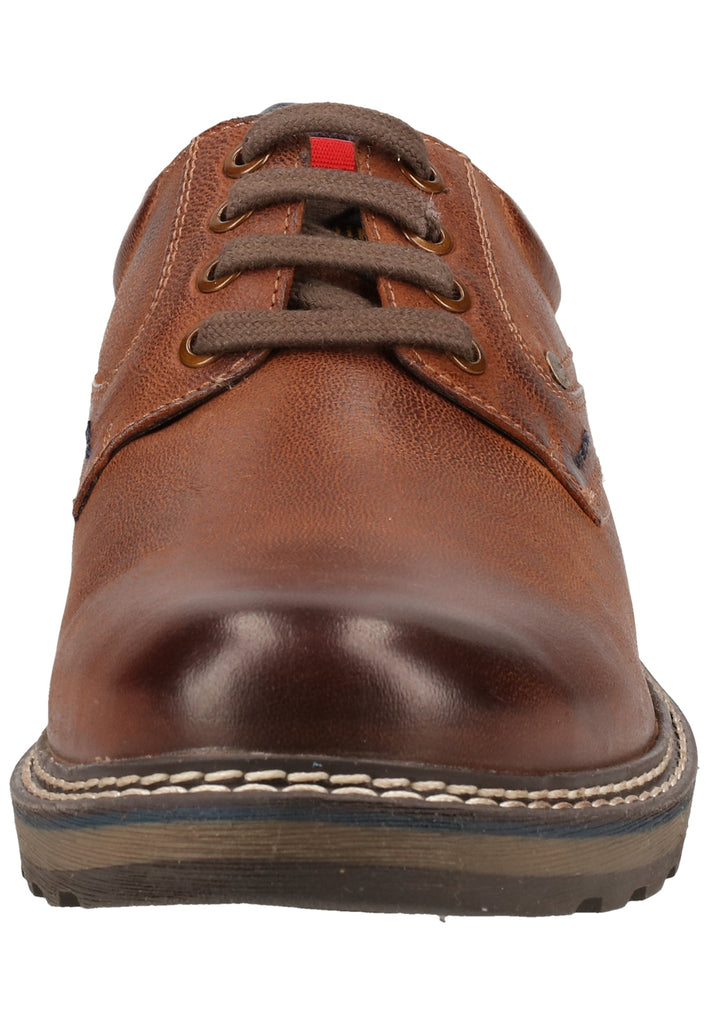 s.Oliver Halbschuhe Leder Braun - surf4shoes