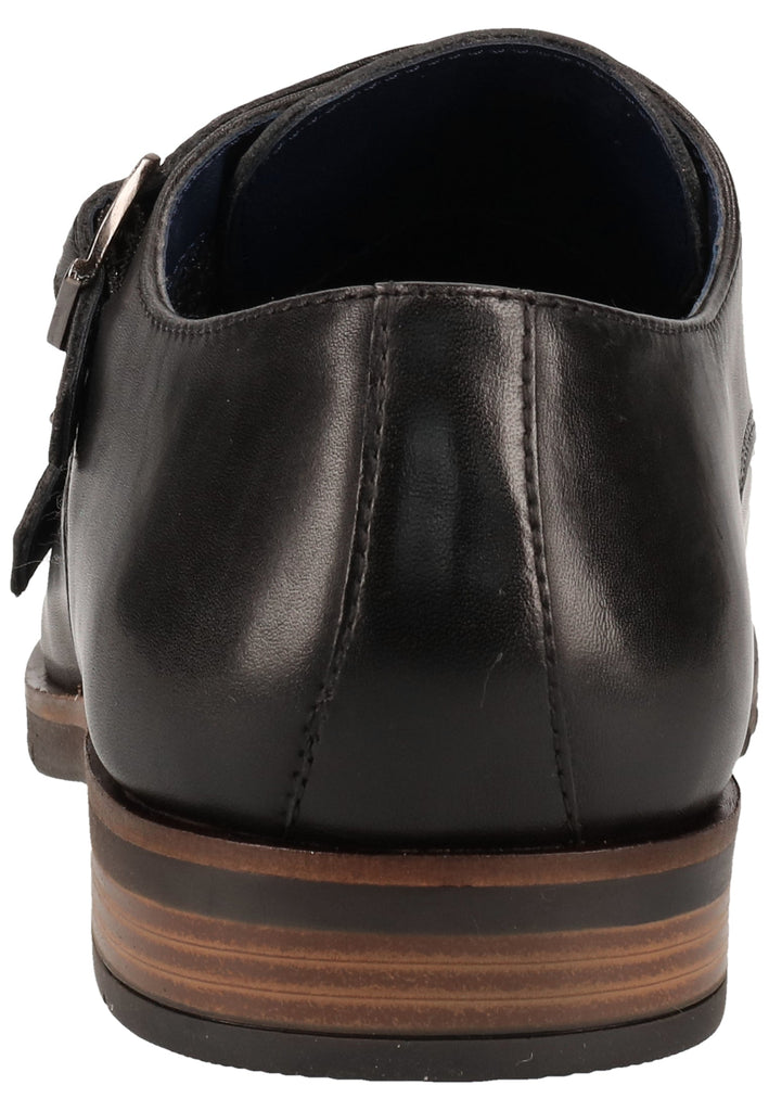 s.Oliver Businessschuhe Leder Schwarz - surf4shoes