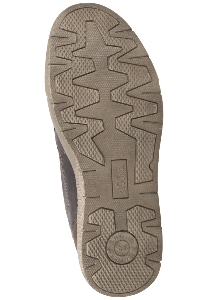 s.Oliver Businessschuhe Leder Blau - surf4shoes