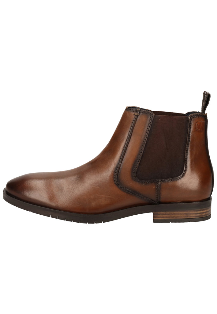 s.Oliver Stiefelette Leder Braun - surf4shoes