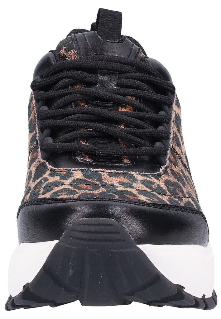 s.Oliver Halbschuhe Lederimitat/Textil Braun - surf4shoes