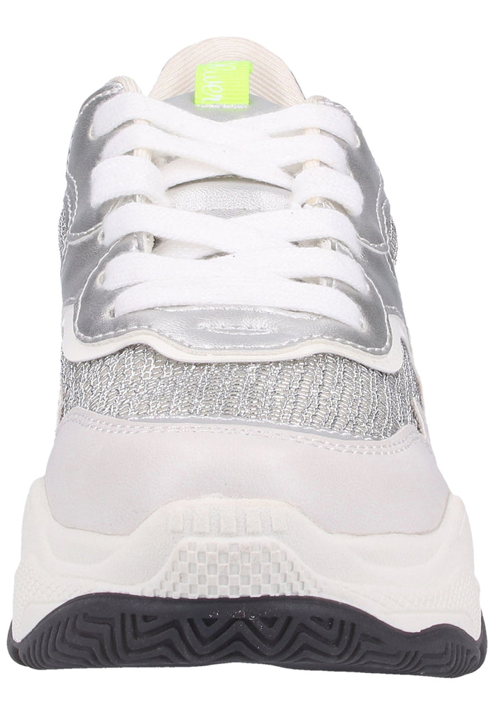 s.Oliver Halbschuhe Lederimitat/Textil Weiß - surf4shoes