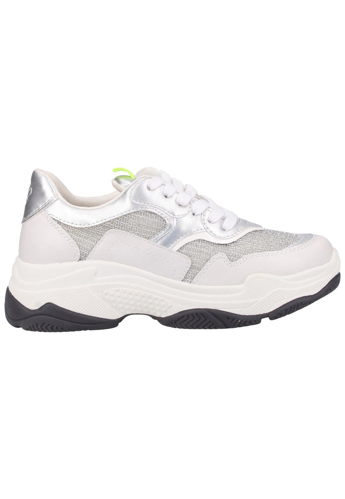 s.Oliver Halbschuhe Lederimitat/Textil Weiß - surf4shoes