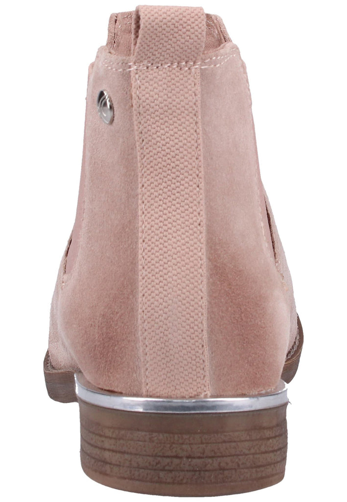 s.Oliver Stiefelette Veloursleder Rose - surf4shoes