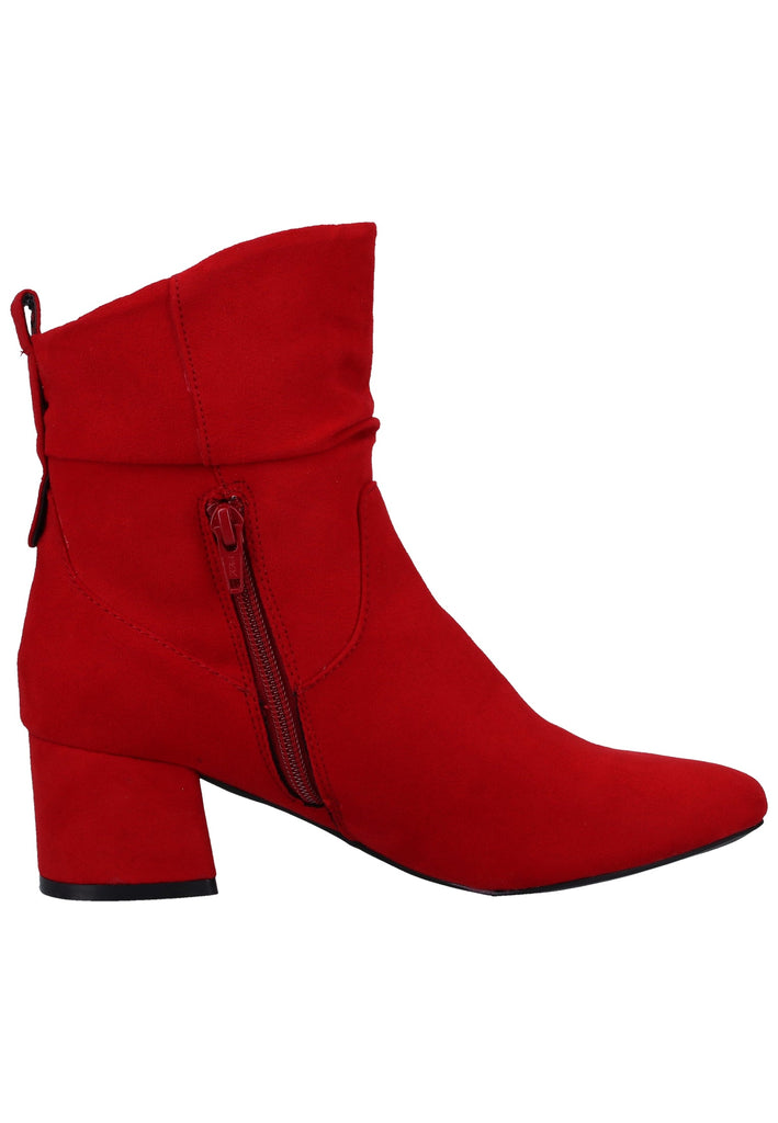 s.Oliver Stiefelette Textil Rot - surf4shoes