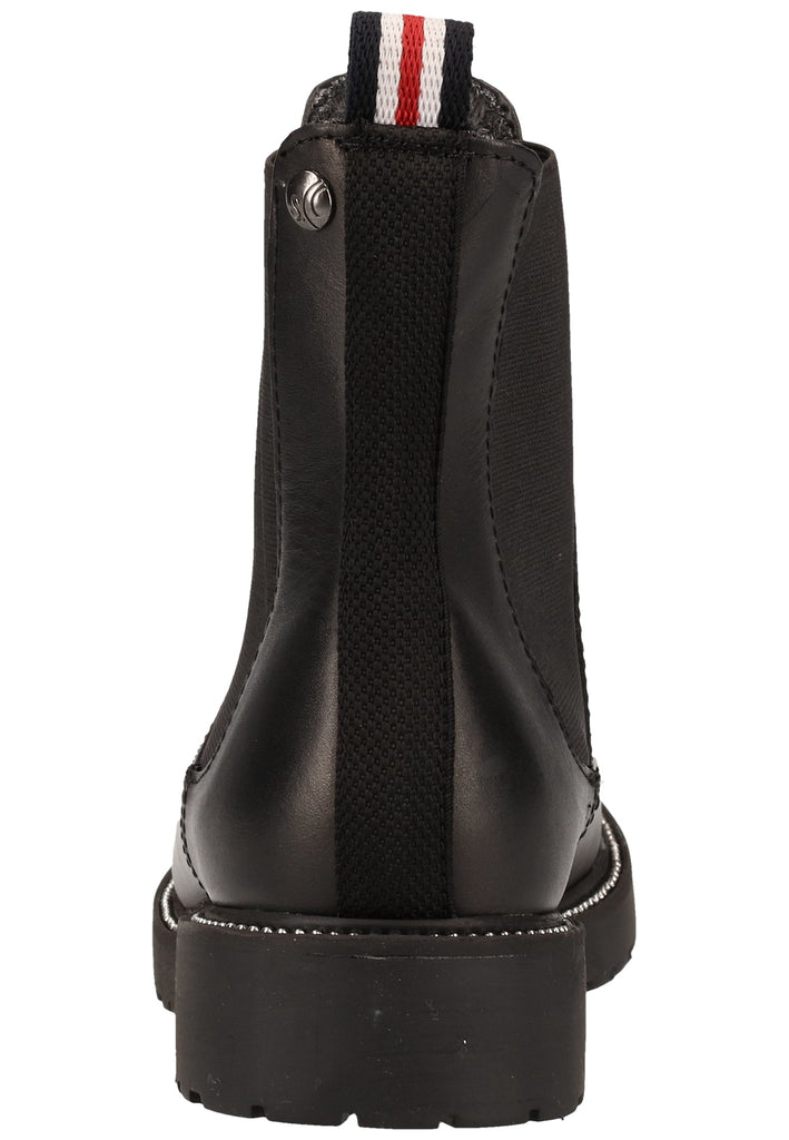 s.Oliver Stiefelette Nappaleder Schwarz - surf4shoes