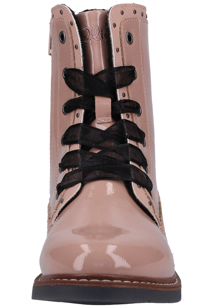 s.Oliver Stiefelette Lederimitat/Textil Rose Warmfutter - surf4shoes