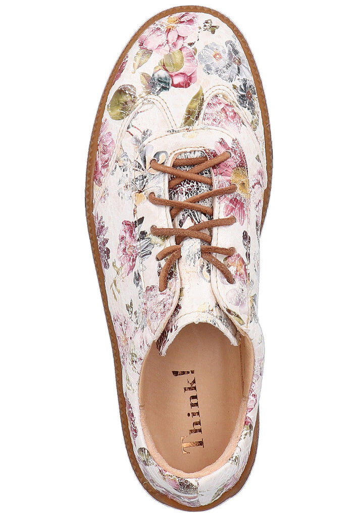 Think! Halbschuhe Leder Weiß - surf4shoes