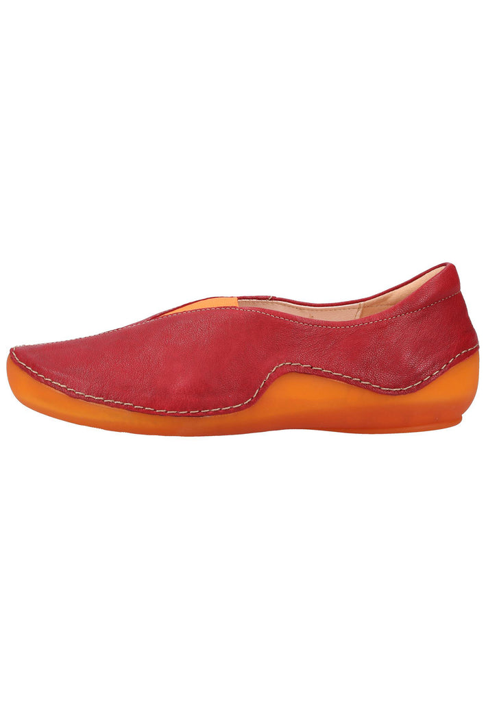 Think! Slipper Leder Rot - surf4shoes