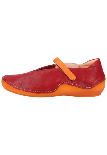 Think! Halbschuhe Leder Rot - surf4shoes