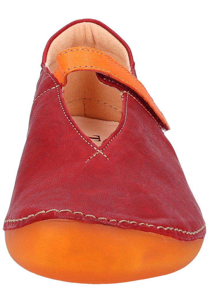Think! Halbschuhe Leder Rot - surf4shoes