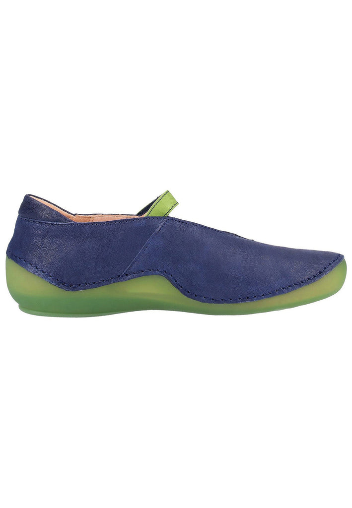 Think! Halbschuhe Leder Blau - surf4shoes