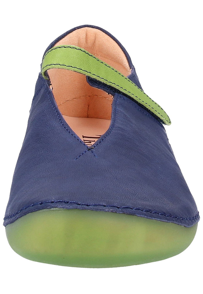 Think! Halbschuhe Leder Blau - surf4shoes