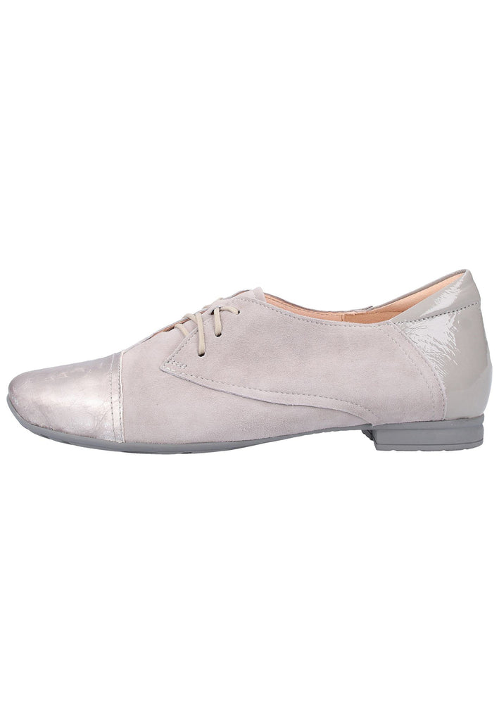 Think! Halbschuhe Leder Hellgrau - surf4shoes