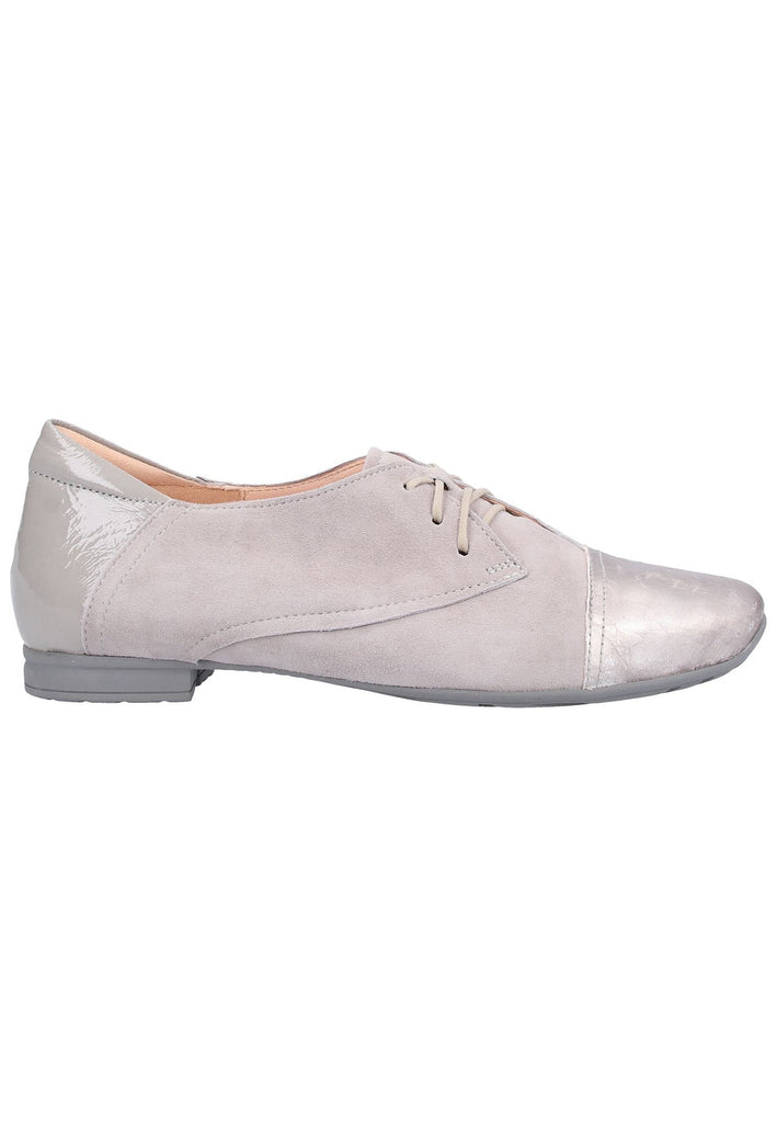 Think! Halbschuhe Leder Hellgrau - surf4shoes