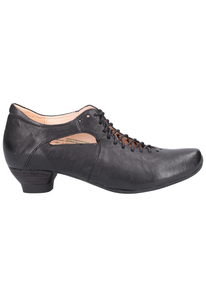 Think! Halbschuhe Leder Schwarz - surf4shoes