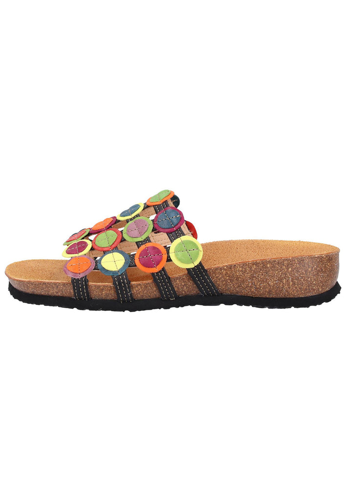 Think! Pantoletten Leder Multi - surf4shoes