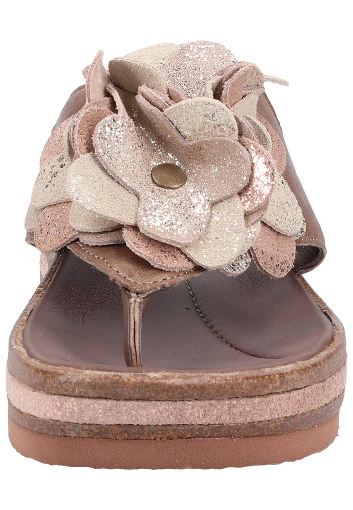 Think! Zehensteg Leder Taupe - surf4shoes