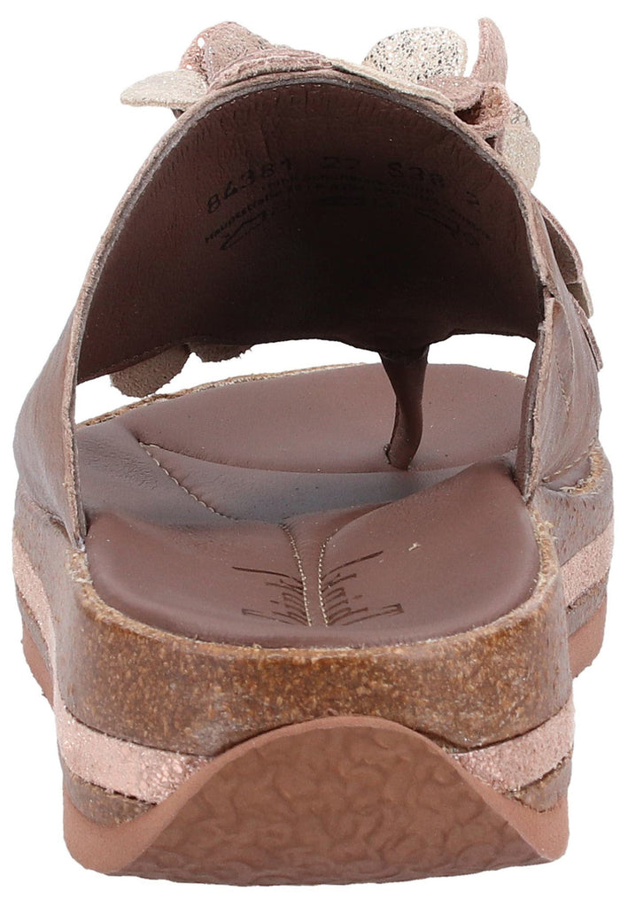 Think! Zehensteg Leder Taupe - surf4shoes