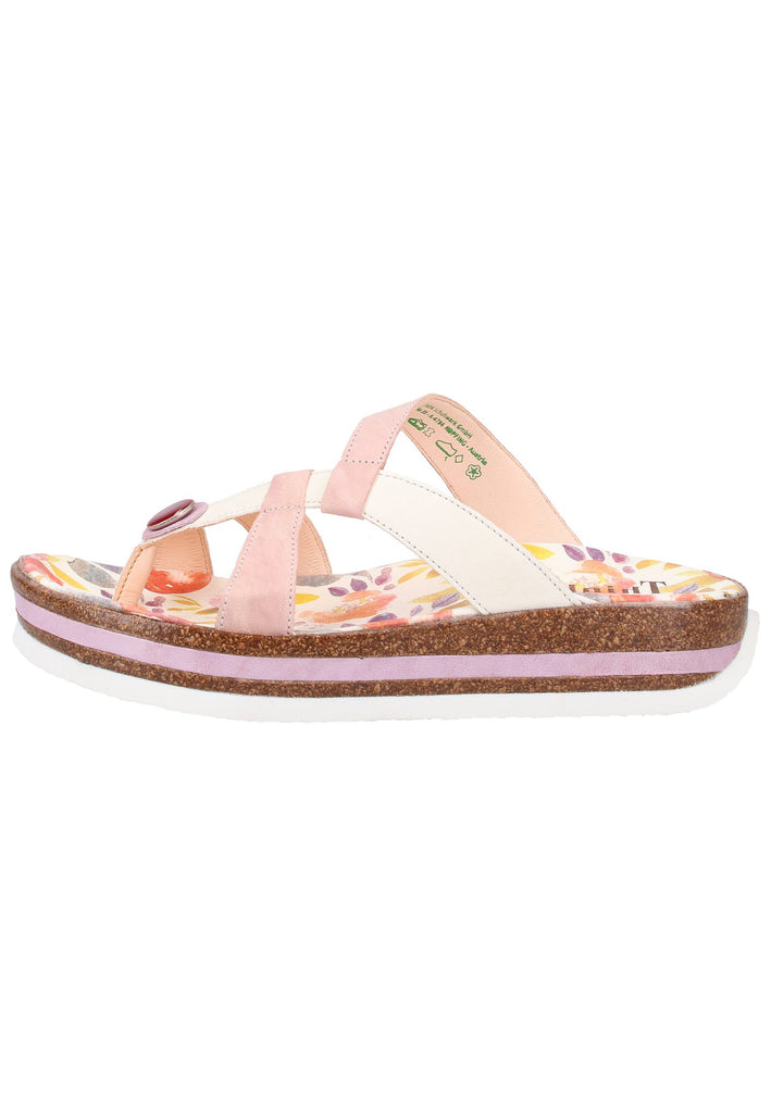 Think! Pantoletten Leder Weiß - surf4shoes
