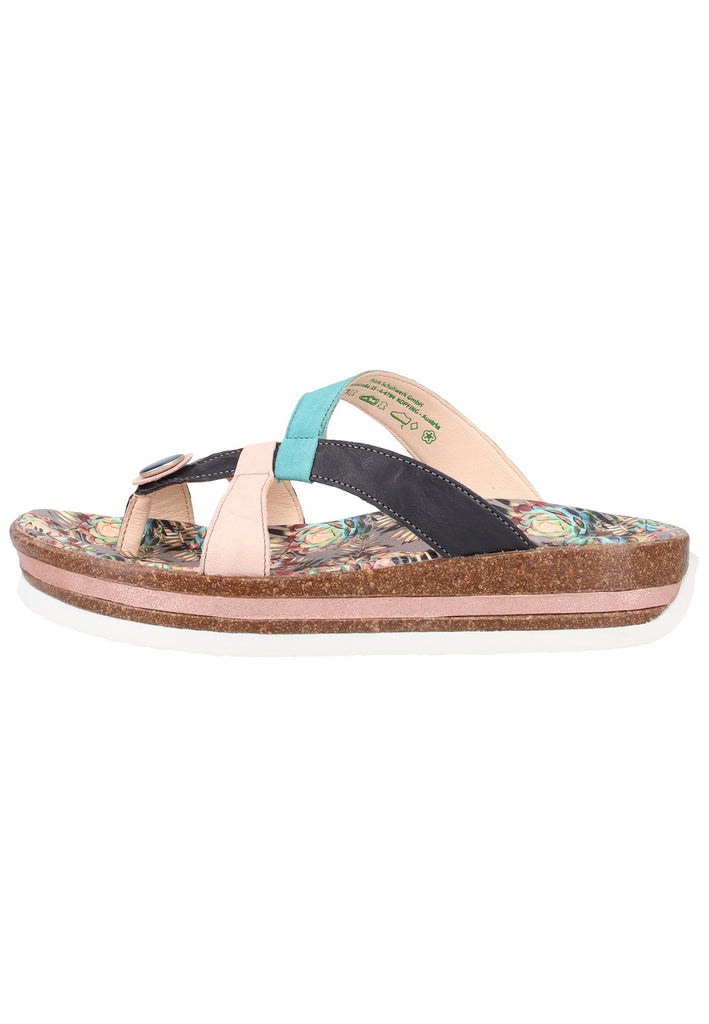 Think! Pantoletten Leder Multi - surf4shoes