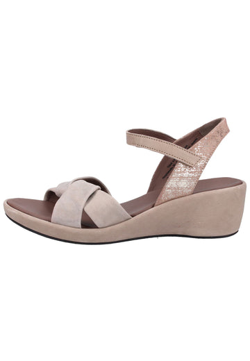 Think! Sandalen Leder Beige - surf4shoes