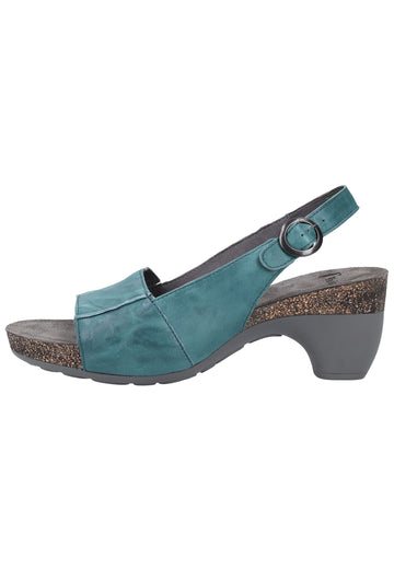 Think! Sandalen Leder Blau - surf4shoes