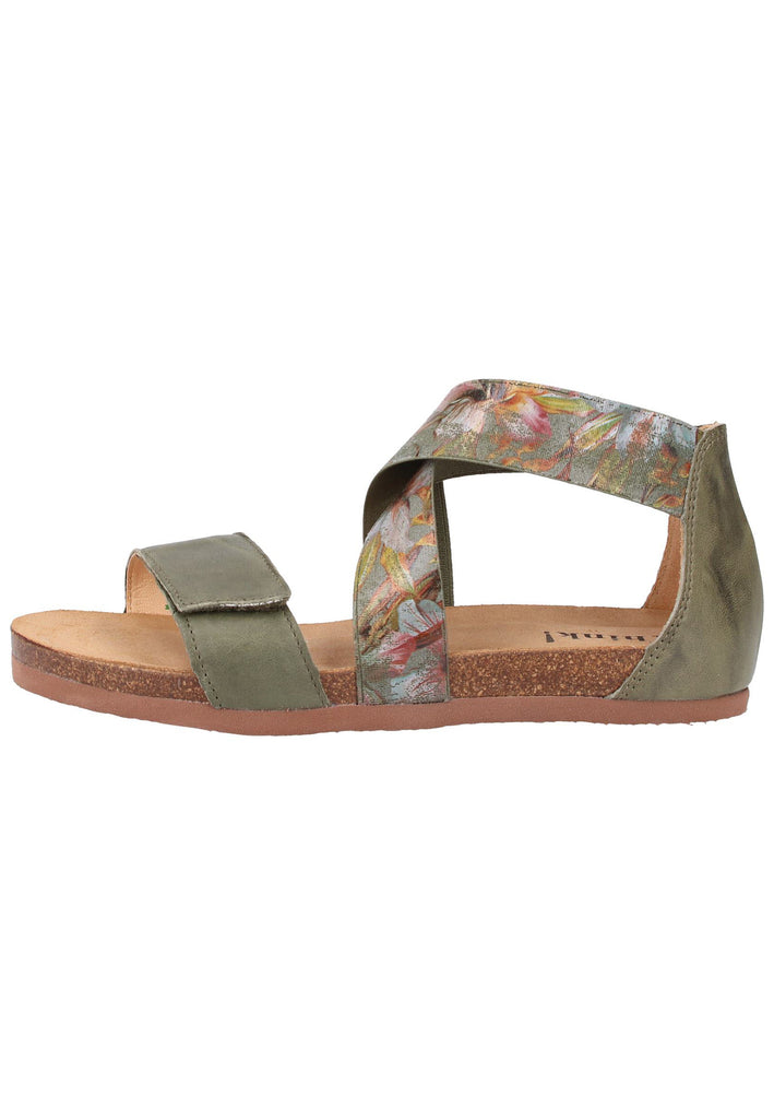 Think! Sandalen Leder Oliv - surf4shoes