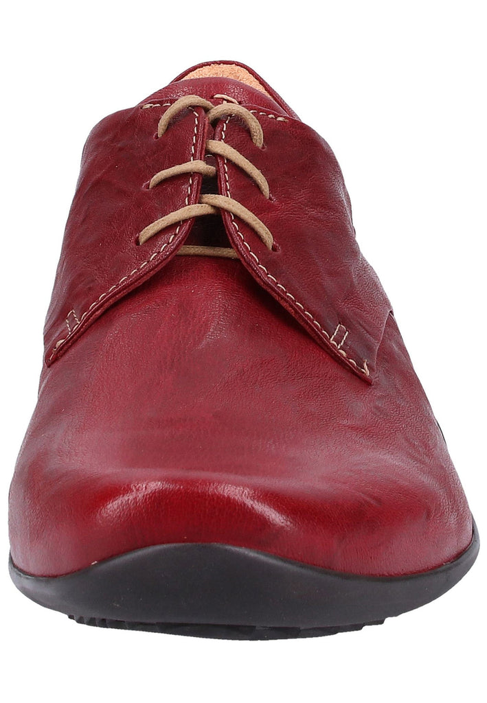 Think! Halbschuhe Leder Rot - surf4shoes