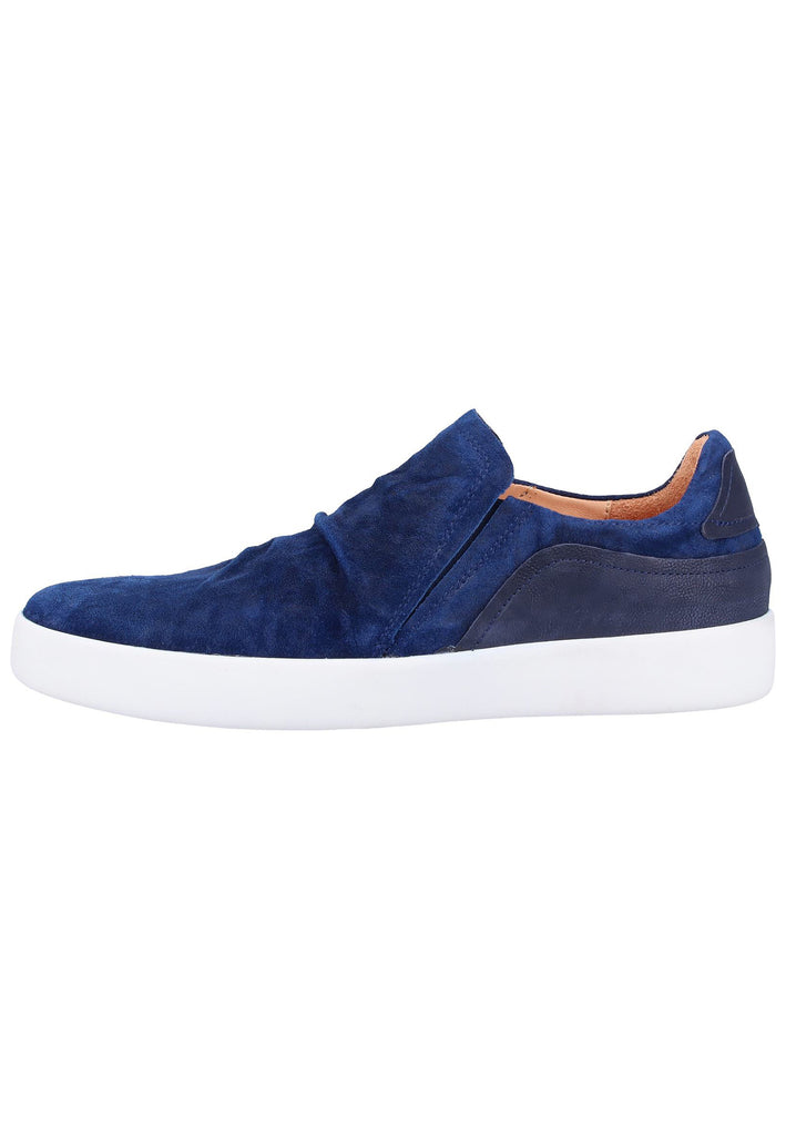Think! Slipper Veloursleder Blau - surf4shoes