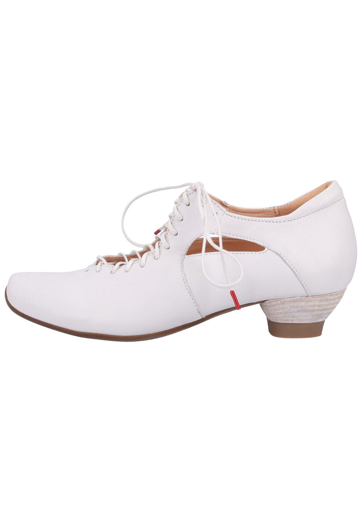 Think! Halbschuhe Leder Weiß - surf4shoes