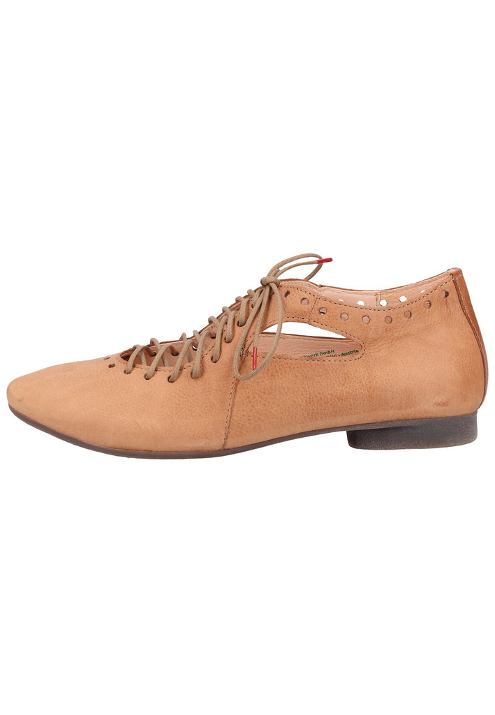 Think! Halbschuhe Leder Braun - surf4shoes