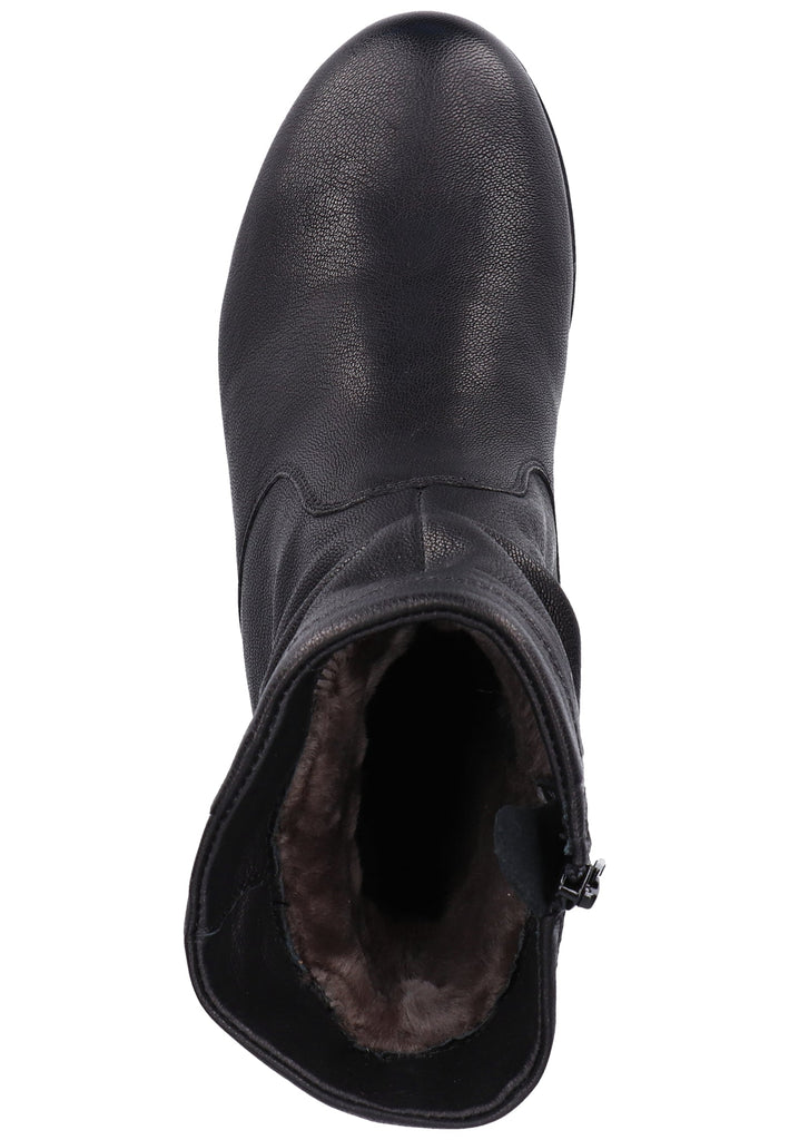 Think! Stiefelette Leder Schwarz Warmfutter - surf4shoes