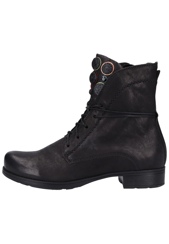 Think! Stiefelette Leder Schwarz - surf4shoes
