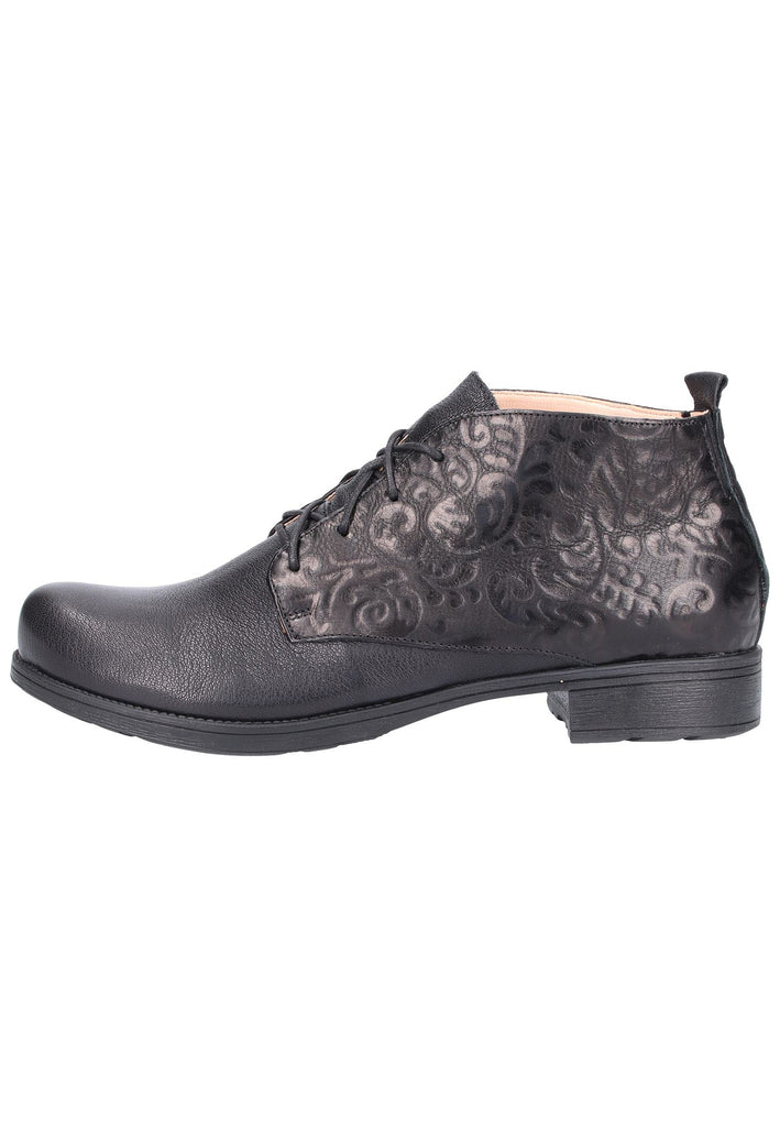 Think! Halbschuhe Leder Schwarz - surf4shoes