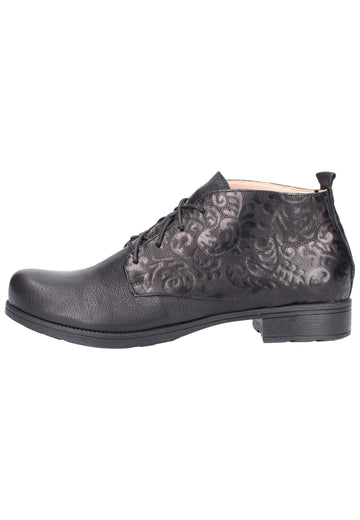 Think! Halbschuhe Leder Schwarz - surf4shoes