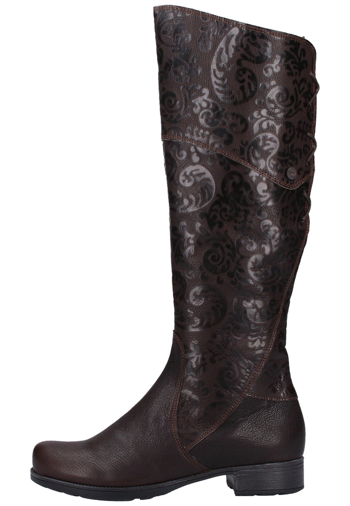 Think! Stiefel Leder Espresso Warmfutter - surf4shoes